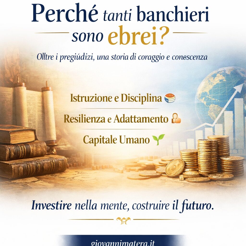 PERCHÈ TANTI BANCHIERI SONO EBREI?