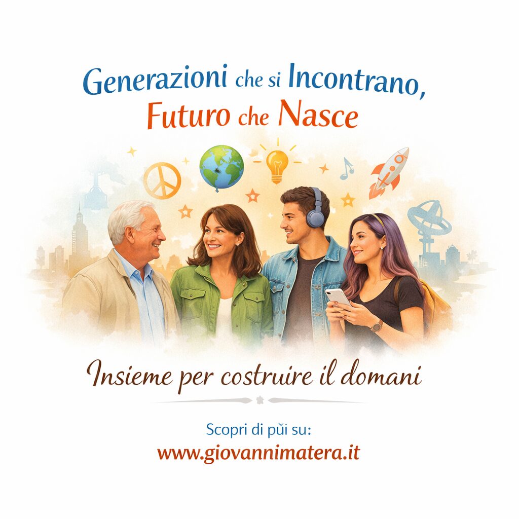 GENERAZIONI A CONFRONTO: QUANDO IL FUTURO NASCE DALL’INCONTRO TRA ETÀ DIVERSE.